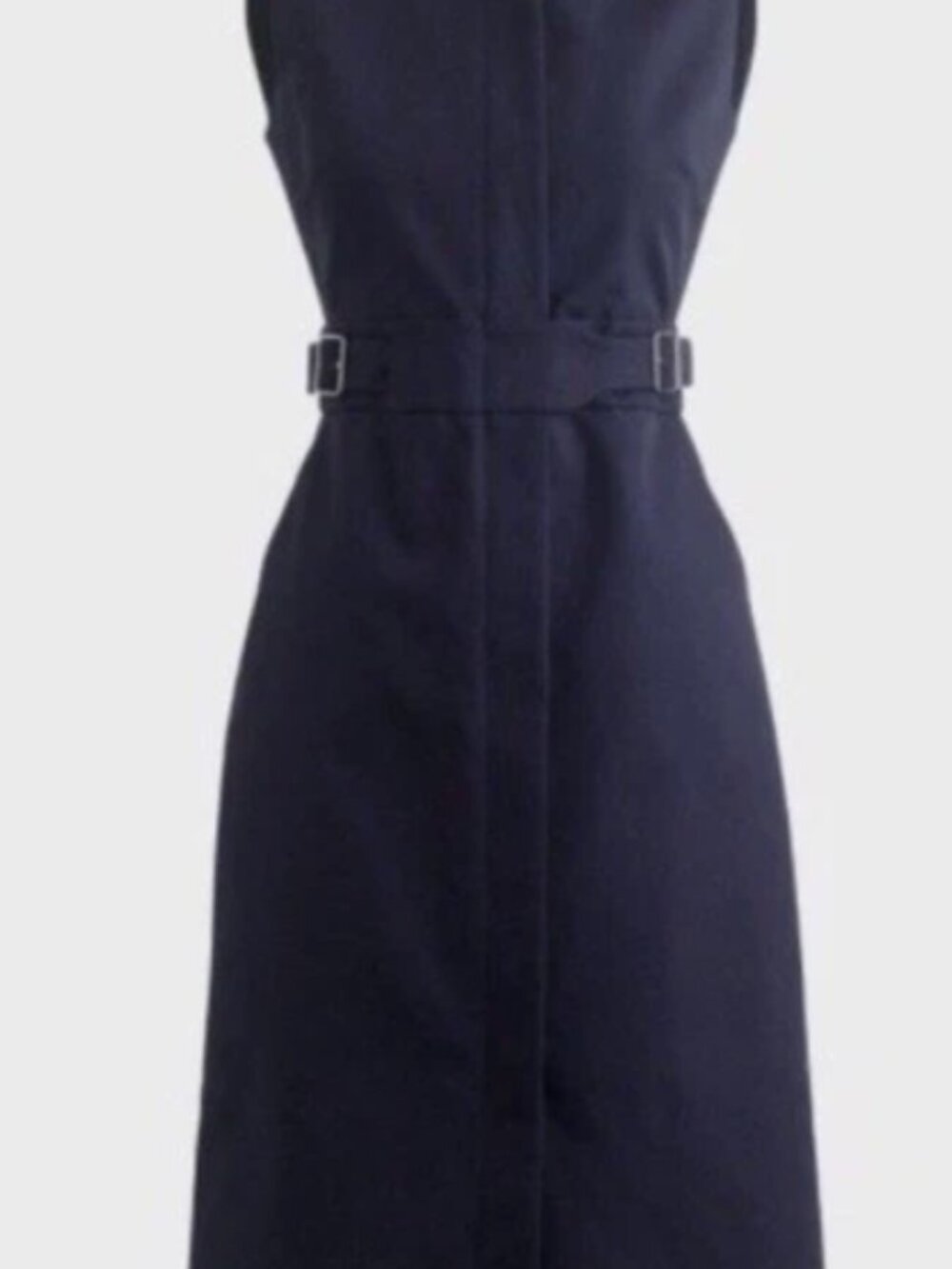 J.Crew Zipper Front Sleeveless Dress Size 12